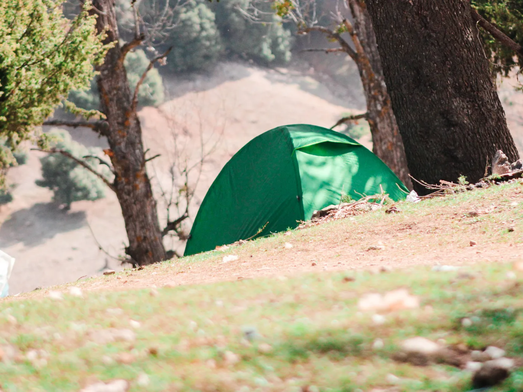 camping lake ouiouane morocco